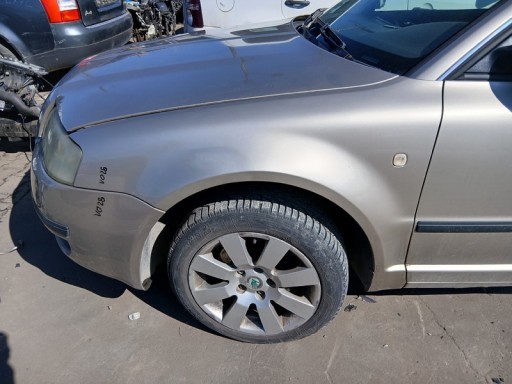 front left fender SKODA SUPERB 2 NR LAK 9201