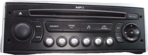 RD4 N1 - РАДІО MP3 PEUGEOT 207 307