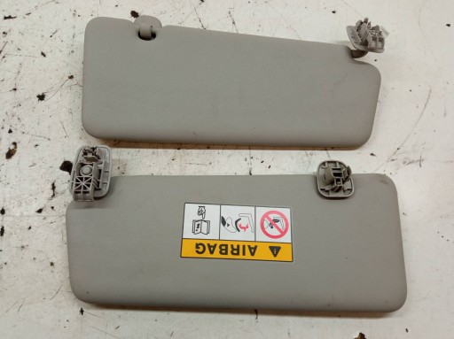 Pare soleil PRZECIWSLONECZNE Droite Gauche Couverture tablier moteur KPL Renault Clio IV (2012-2019)