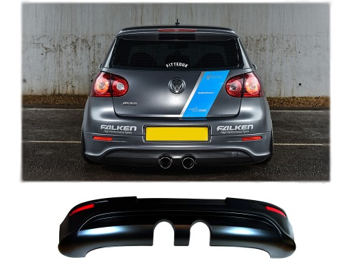 Dyfuzor Vw Golf V 5 Spoiler W Zderzak Gti R32 Look Rymanow Zdroj Allegro Pl