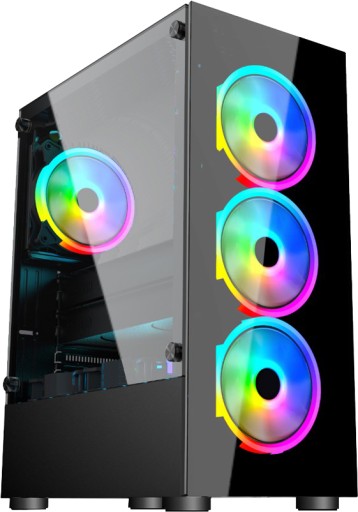 VÝKONNÝ HERNÝ POČÍTAČ RGB CORE i5 8 GB 250GB SSD