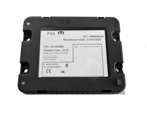 52140288 - Беспроводное зарядное устройство fiat ducato 2023-