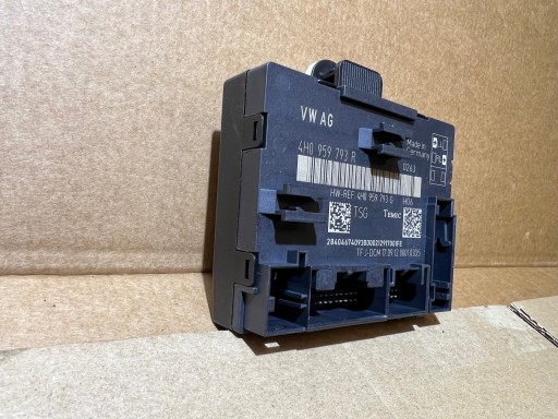 AUDI A8 D4 module control unit door DOCIAG left front 4H0959793R