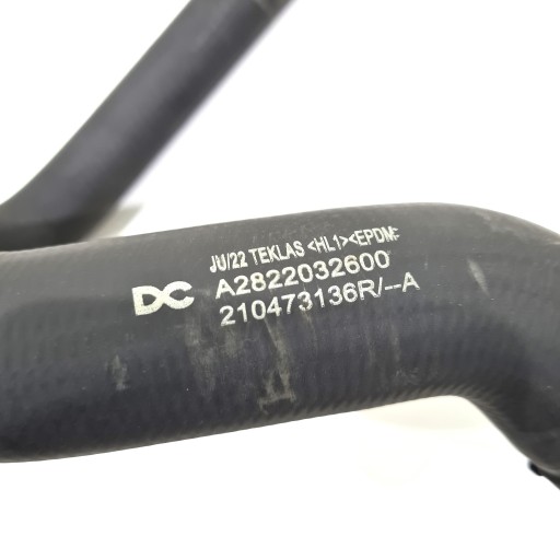 prijenos crijevo vode MERCEDES A KLASA W177 1.3 B A2822032600 A2822034200