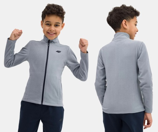 Дитячий світшот 4F 4FJSS23TFLEM062-34S розмір 140 синій