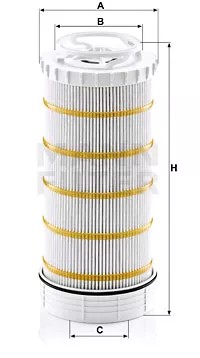 Mann-Filter HD 15 007 x фільтр, робоча Сантехніка