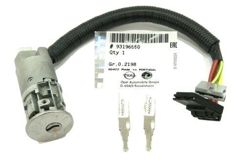 93196550 - КЛЮЧ ЗАЖИГАНИЯ ХИТ II VIVARO PRIMASTAR ОРИГИНАЛ