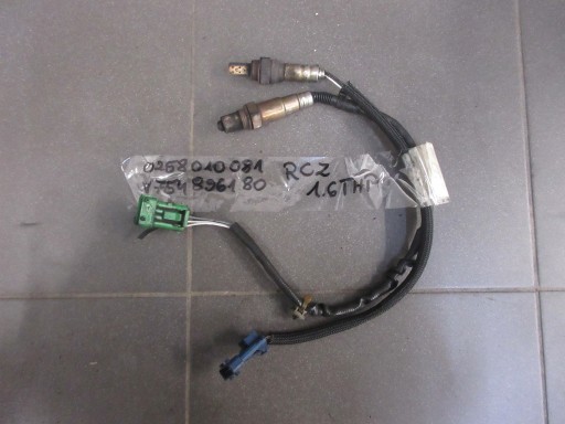 9665104080 - ДАТЧИК КИСНЮ LAMBDA PEUGEOT RCZ 1.6 THP 0258010081