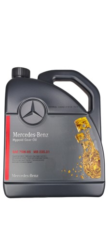 Трансмісійне масло 75w85 задній міст 5л mb235.31 mercedes sprinter vito