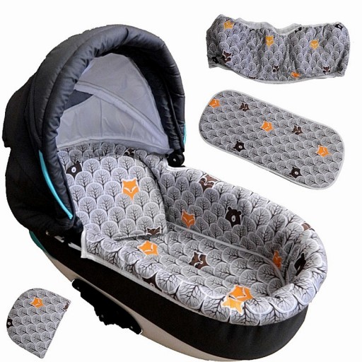 Комплект СУПЕР гондола - матрац + чохол + подушка