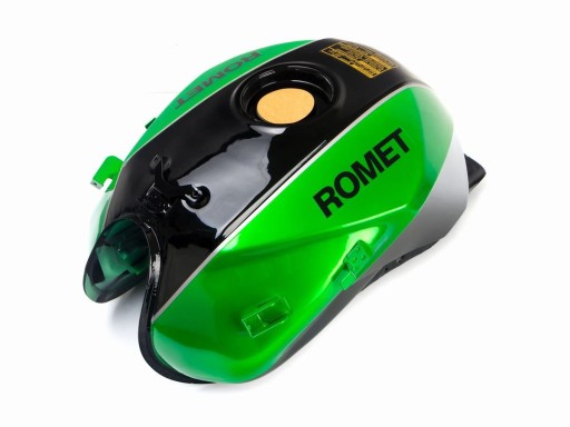02-4041700-004201 - Топливный бак Romet Division 125 2015r зеленый