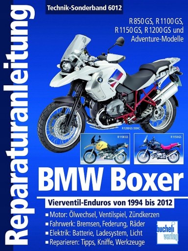 BMW R850GS R1100GS R1150GS R1200GS 94-12 instr nap