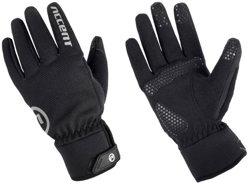 Велорукавички Accent M чорні