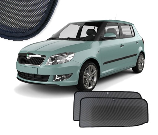 Шторы для Skoda Fabia 2 II хэтчбек (2006-2014)