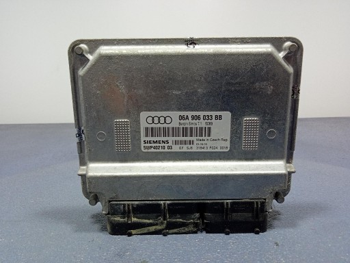 Ambit-955134- - Audi a3 8p 1.6 mpi 102km bgu компьютерный контроллер двигателя 06a906033bb