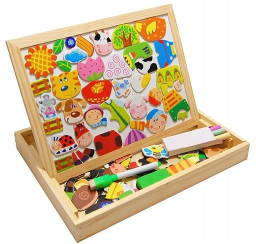 Дошка крейдяна, магнітна, сухе стирання Nelino 30 х 4 см