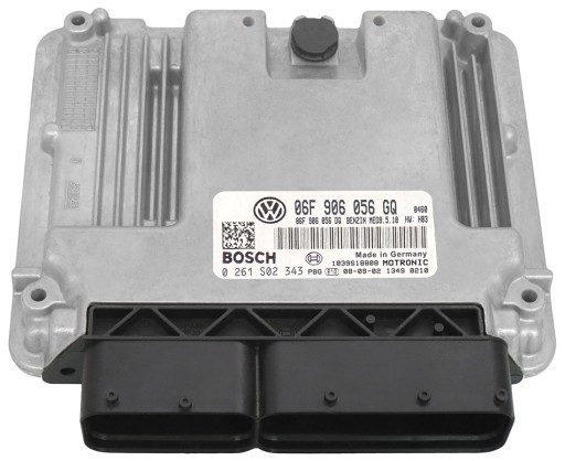 06F 906 - КОМПЬЮТЕР PASSAT B6 2.0 FSI 06F906056GQ 0261S02343