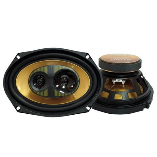 НАБІР ДВОХ ТРИСМУГОВИХ КОЛОНОК 16,3 X 23,5 СМ 4 ОМА 140 Вт