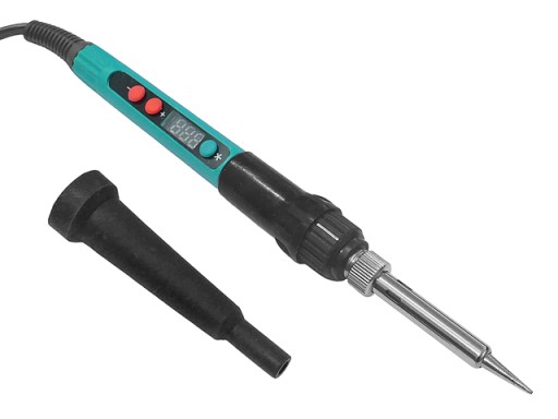 Паяльник 230В/60Вт с регулировкой температуры LED Pro'sKit SI-186F