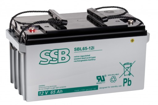 Ssb акумулятор sbl 65-12i 12v 65ah agm