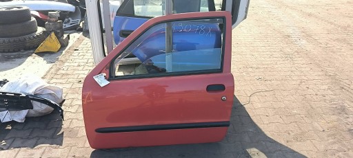 door left front red FIAT SEICENTO