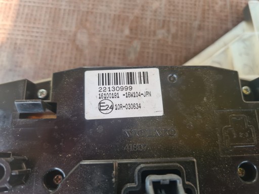 Панель дефлектора обогрева volvo fh4 22130999