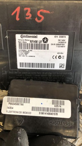 Модуль контролера Chrysler 200 2015-2017