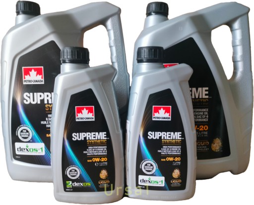 PETRO CANADA SUPREME SYNTHETIC 0W20 12л.