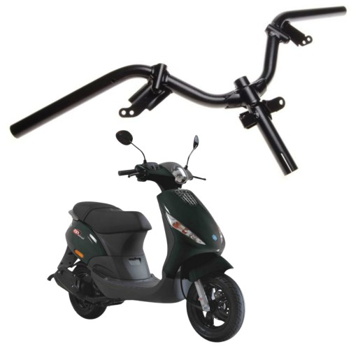 PZIP5601 - РУЧКА СКУТЕРА PIAGGIO ZIP Чорний алюміній