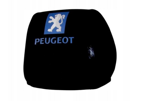 Peugeot Poťahy na opierky hlavy s logom 2 ks
