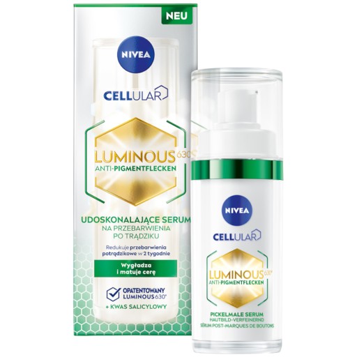 NIVEA CELLULAR LUMINOUS 630 Sérum po akné 30ml