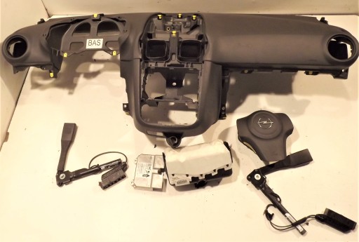 consolle Cruscotto KIT COMPLETE airbag OPEL CORSA D