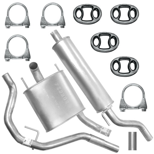 Глушитель комплект Opel Vectra C 1.8 1.6 седан хомут