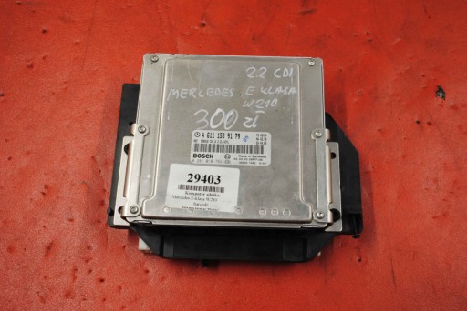 Компьютер двигателя mercedes e-class w210 0281010762