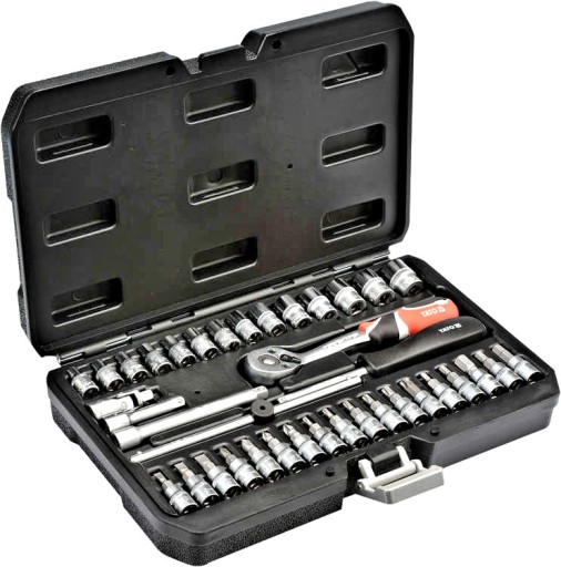 YATO ТОРЦЕВІ КЛЮЧІ З ХРАПОВИМ МЕХАНІЗМОМ 1/4 КОМПЛ.