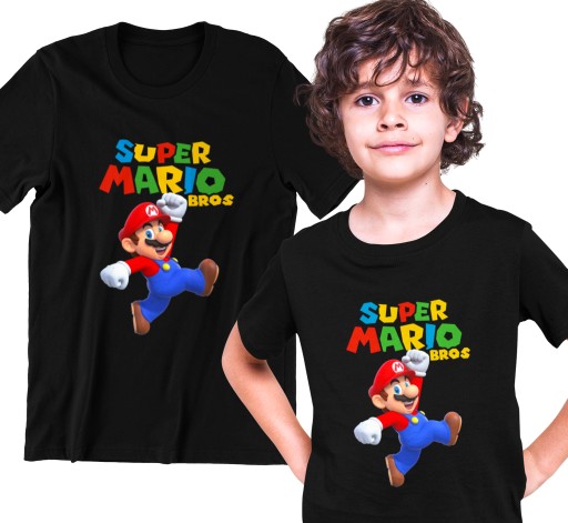 SUPER MARIO BROS DETSKÉ TRIČKO TSHIRT DARČEK