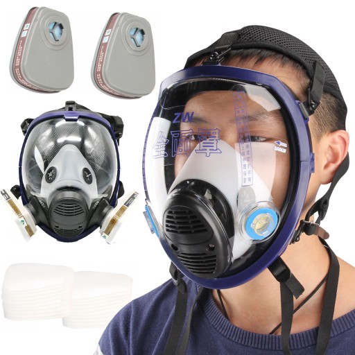 МАСКА ПРОТИГАЗ 6800 ДЛЯ ПРОТИПОПИЛУ З ЗАХИСНИМИ ОКЛЯРАМИ