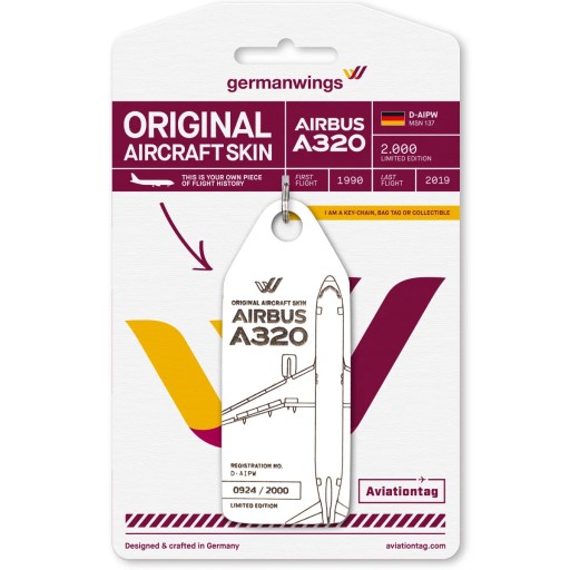GERMANWINGS AIRBUS A320 D-AIPW AVIATIONTAG