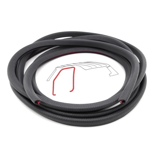 CFS.VWGO1.14028 - Прокладка двери Rantu VW Golf 1 / Jetta 1 / Caddy 1