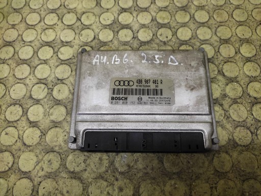 AUDI A4 B6 control unit of the engine 0281010152