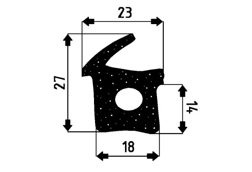 FSO WARSZAWA M20 прокладка багажника