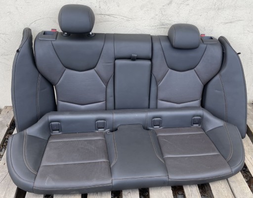 O7 CADILLAC CT5 SPORT V 2019 - seat rear rear part KOMPLET leather PERFOROWANA
