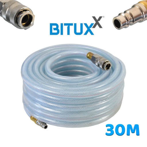 ПНЕВМАТИЧНИЙ ШЛАНГ ДЛЯ КОМПРЕСОРНОГО КАБЕЛЮ 30М BITUXX