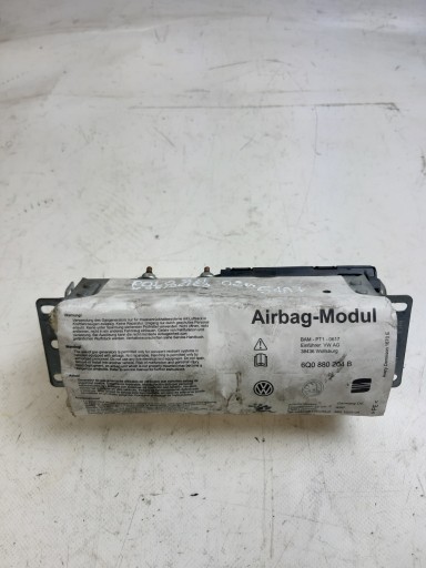 airbag POWIETRZNA airbag of the passenger VW POLO IV 9N