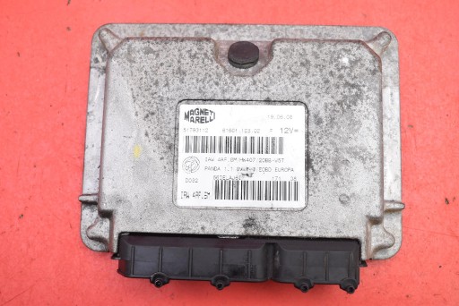 mamAUTO-1028308-51793112 - Контроллер компьютера двигателя 51793112 fiat panda 2 ii 1.1 8v 54 км 03-11