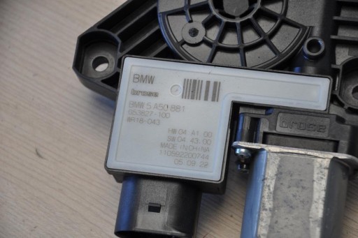 Электродвигатель стеклоподъемника передней правой двери bmw ix3 (g08) 5a5c881 электрический