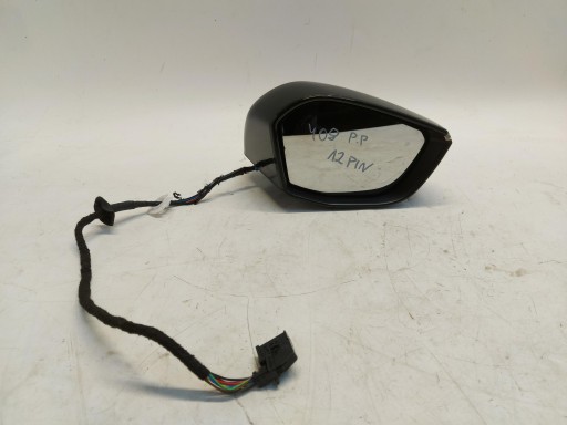 Peugeot 408 GT P54 mirror right front 12PIN cover KAMERA