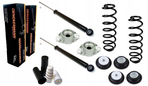 ALL0918B - Амортизатори пружини кріплення колодки ситроен с4 і пежо 307 зад