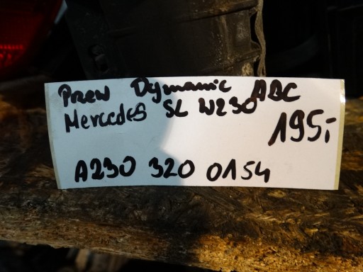 IDEALNE hadice DYNAMIC ABC MERCEDES SL W230 1