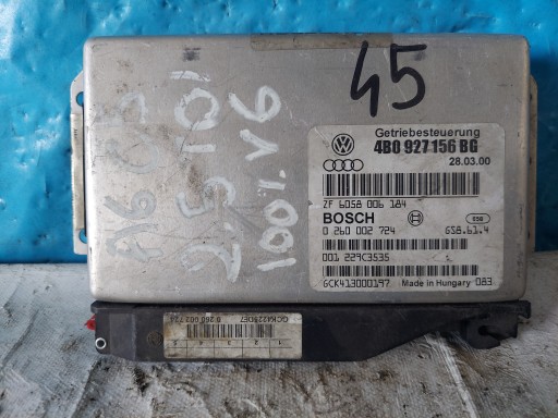 A6 C5 2.5 TDI 4B0927156BG unité de commande électronique uce boîte de vitesses